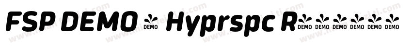 FSP DEMO - Hyprspc R字体转换